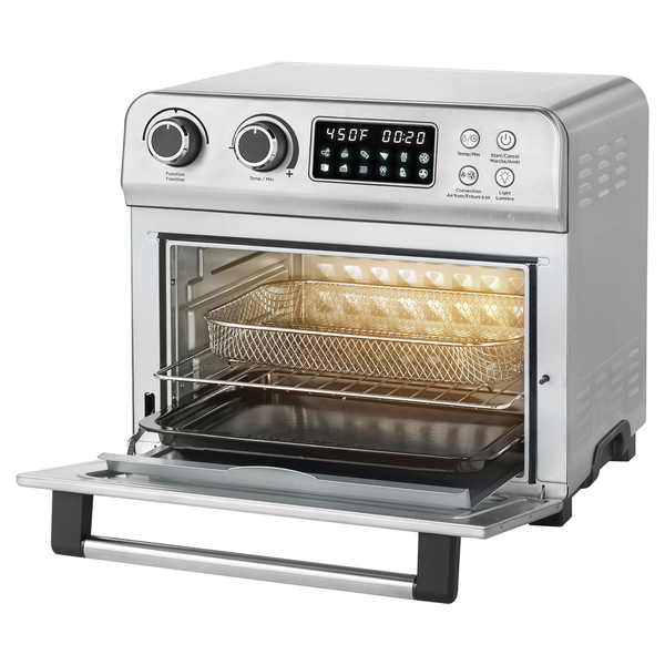 024615-001-0000 20.8 qt. 1700 watt Air Fryer Toaster Oven, Silver