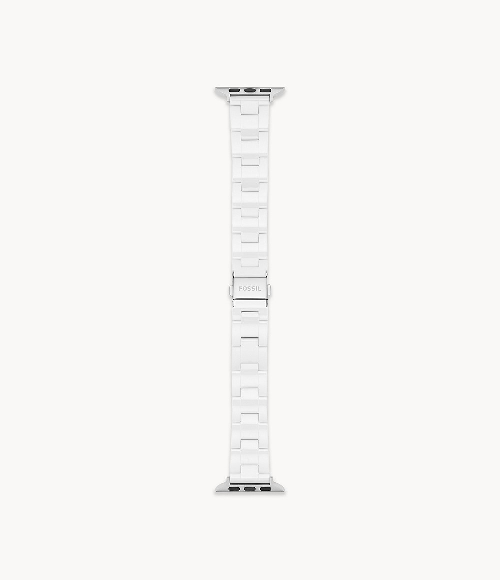 38Mm/40Mm/41Mm White Ceramic Band For Apple Watch®