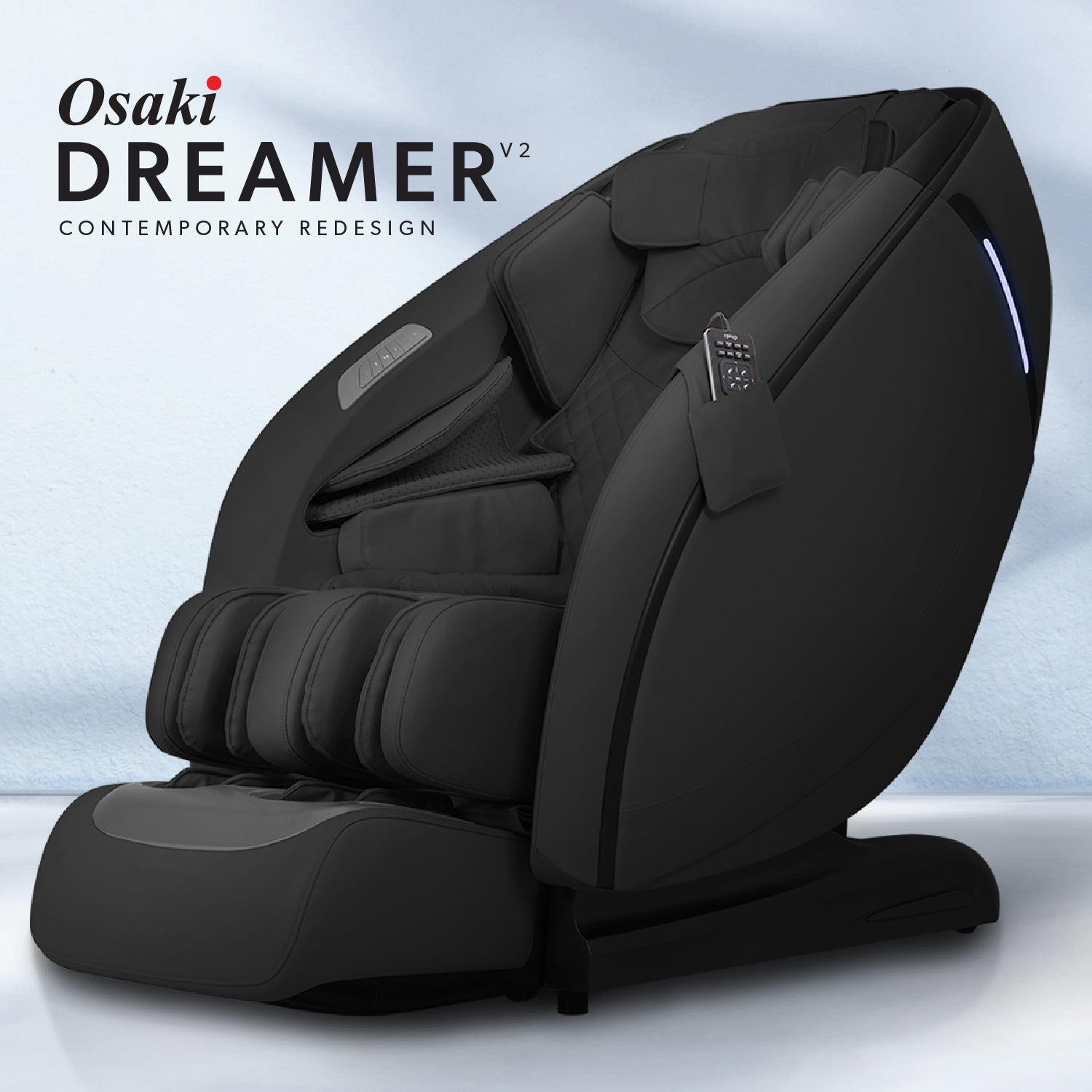 3D Dreamer V2 Massage Chair in Black