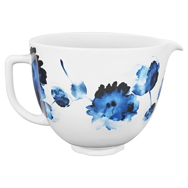 4.8 L Ink Watercolor Ceramic Bowl