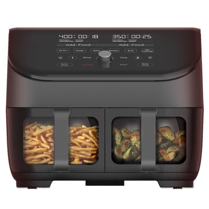 6026916 8 qt. Vortex Black Programmable Air Fryer