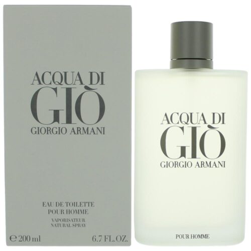 Acqua Di Gio by Giorgio Armani, 6.7 oz EDT Spray for Men