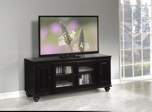 BM158717 Smart Looking TV Stand, Black