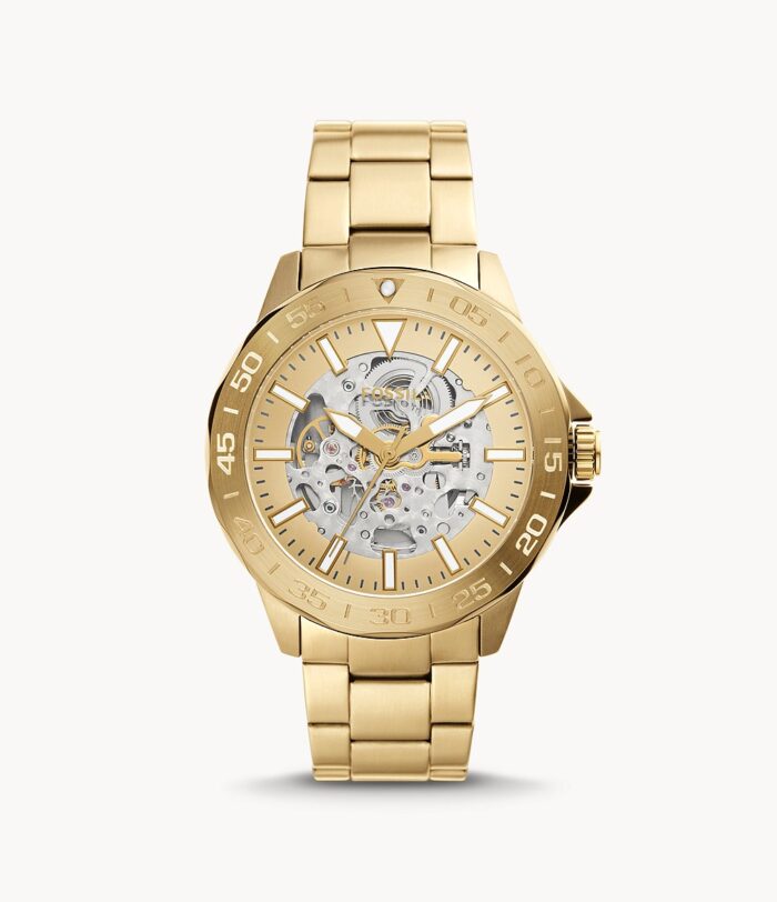 Bannon Automatic Gold-Tone Stainless Steel Watch