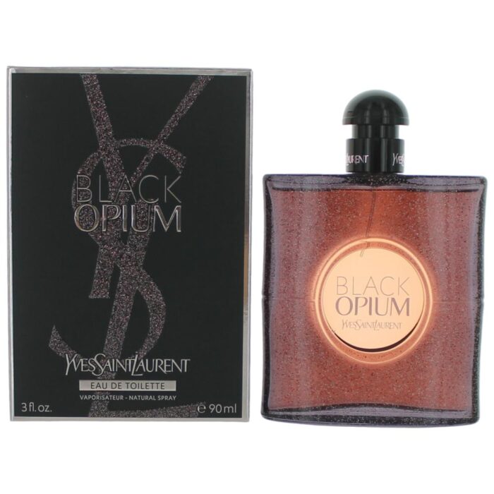 Black Opium by Yves Saint Laurent, 3 oz EDT Spray for Women