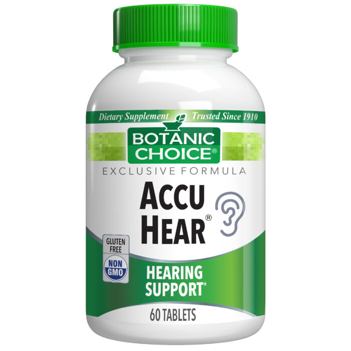 Botanic Choice Accu Hear® - Nutritional Hearing Support Supplement - 60 Tablets