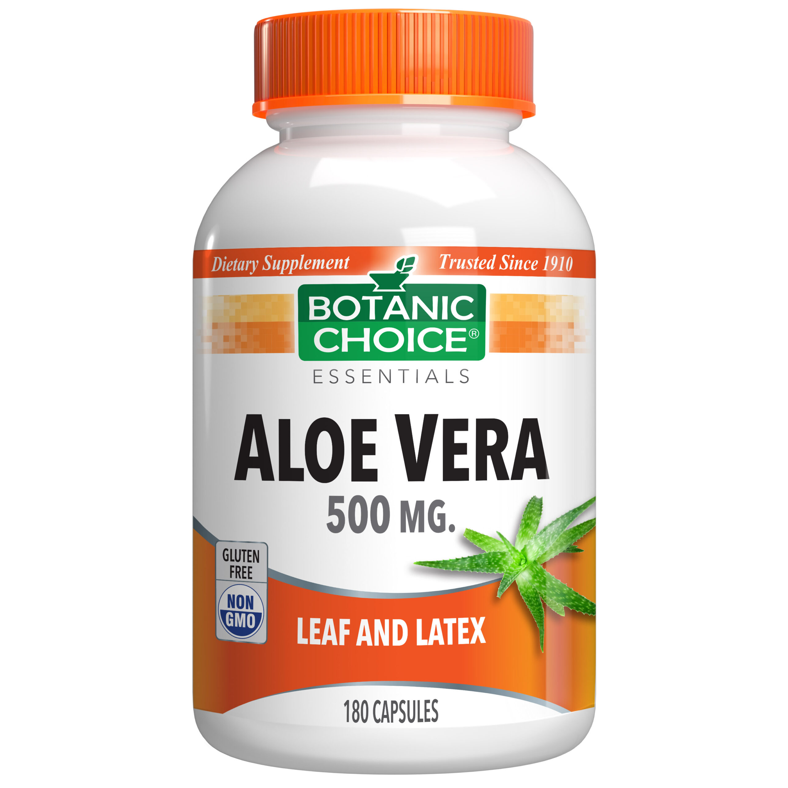 Botanic Choice Aloe Vera Supplement 500 mg - 180 Capsules