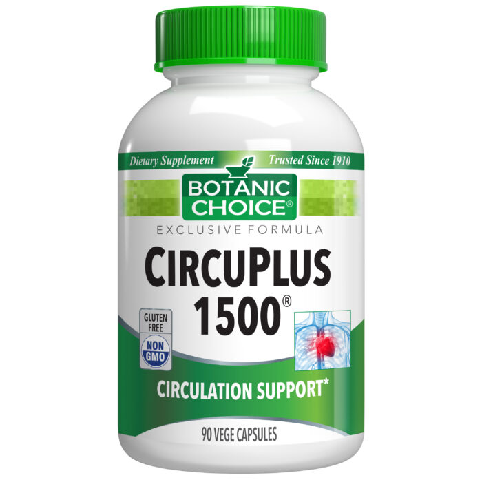 Botanic Choice CircuPlus 1500® - Circulation Support Supplement - 90 Vegetarian Capsules