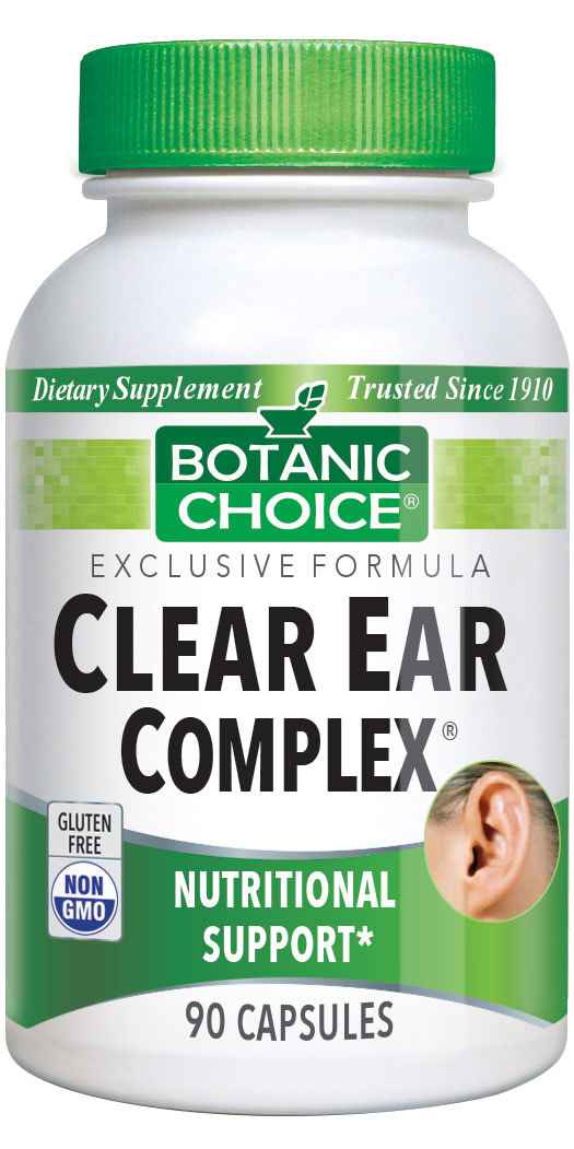 Botanic Choice Clear Ear Complex® - Nutritional Hearing Support Supplement - 90 Capsules