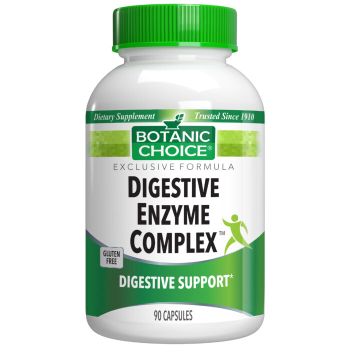 Botanic Choice Digestive Enzyme Complex™ - Digestive Support Supplement - 90 Capsules