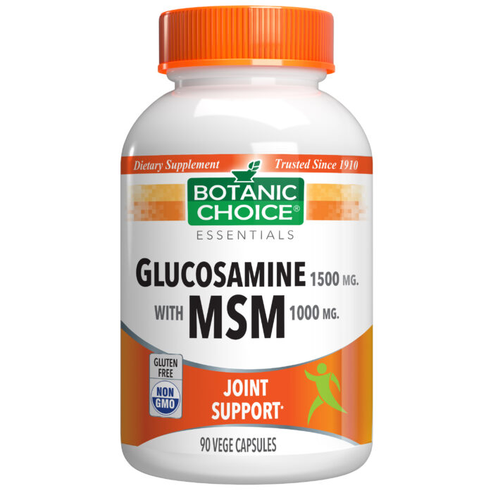 Botanic Choice Glucosamine with MSM - 90 Capsules