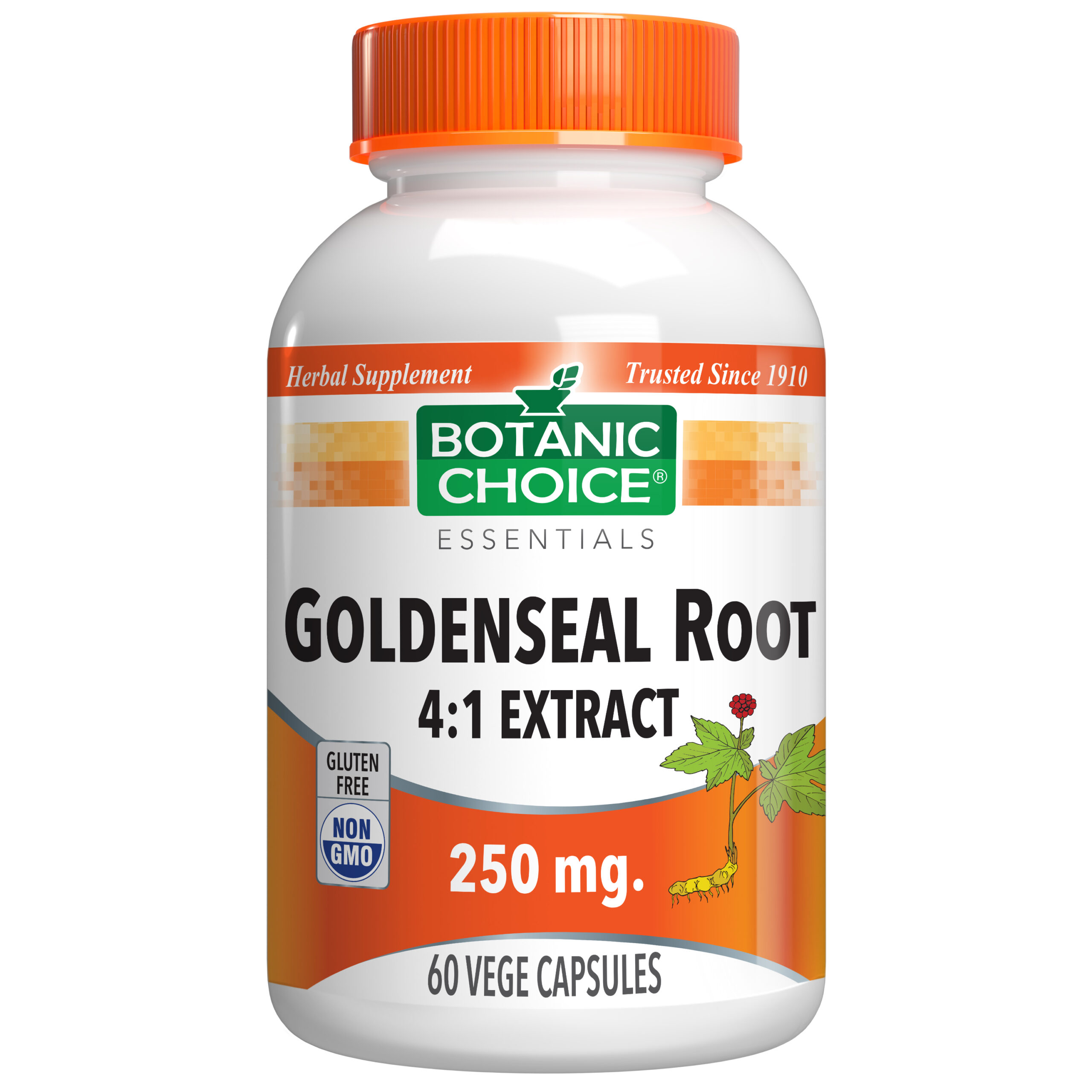 Botanic Choice Goldenseal 250 mg Extract - 60 Ct