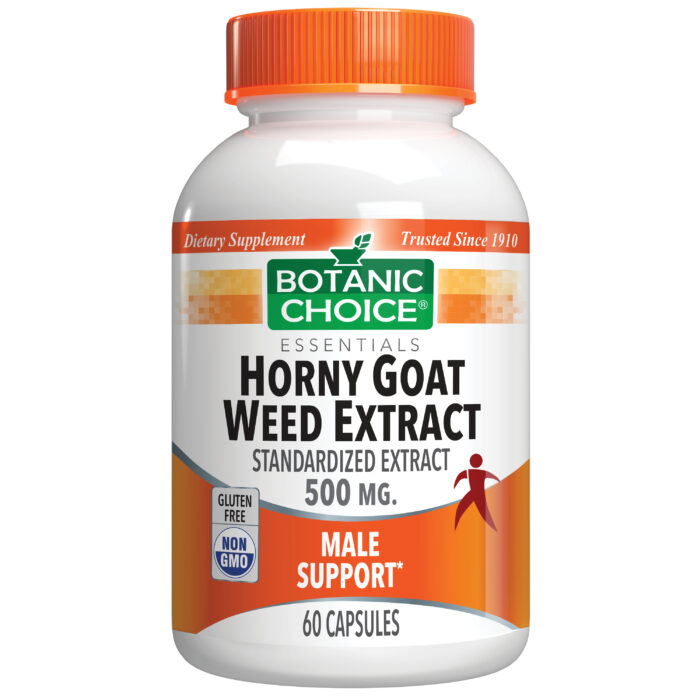 Botanic Choice Horny Goat Weed Extract 500 mg - 60 Capsules