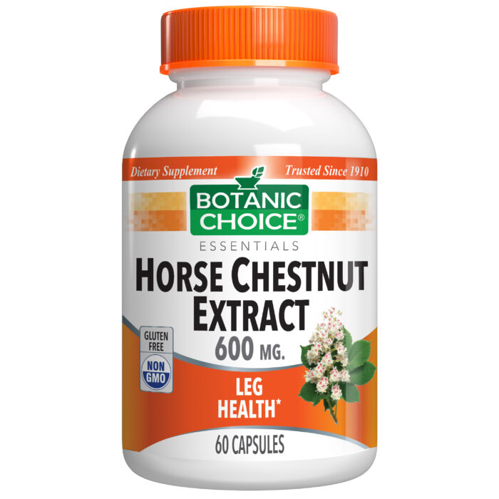 Botanic Choice Horse Chestnut Extract 600 mg - 60 Capsules