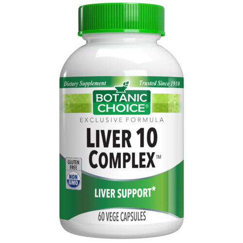 Botanic Choice Liver 10 Complex™ Supplement - 60 Capsules