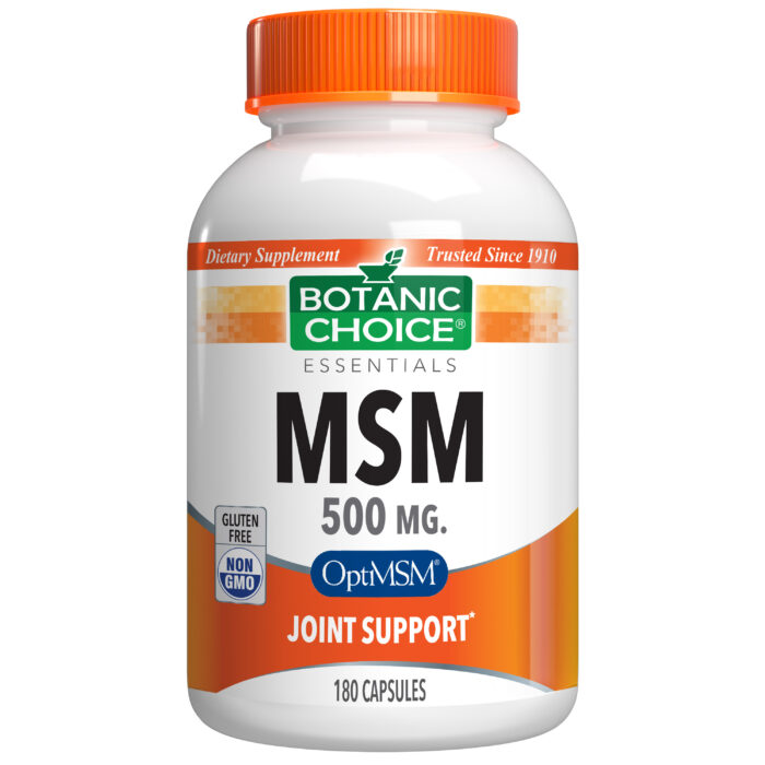 Botanic Choice MSM - Joint Support Supplement - 180 Capsules