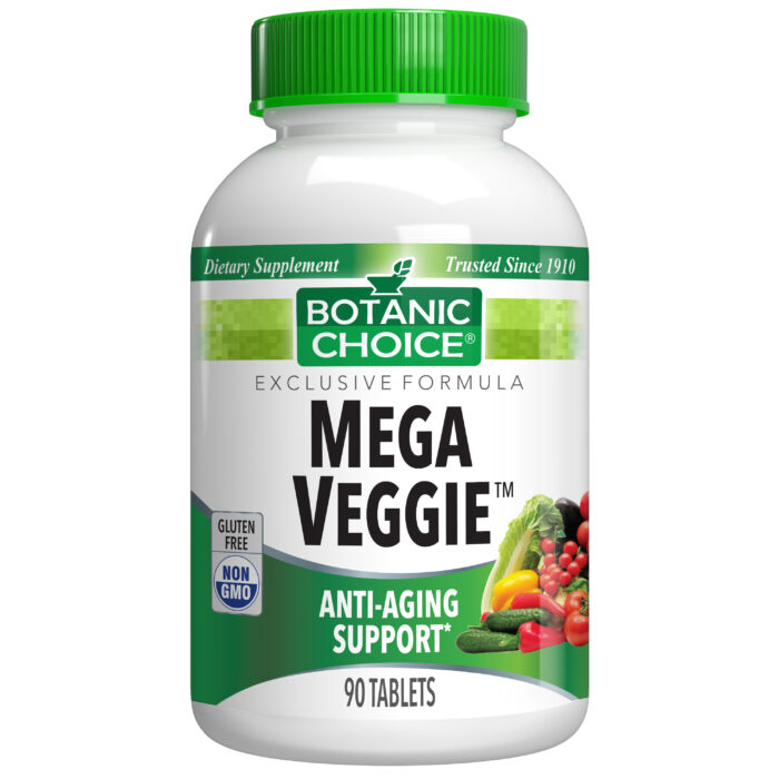 Botanic Choice Mega Veggie™ - Anti-Aging Support Supplement - 90 Tablets