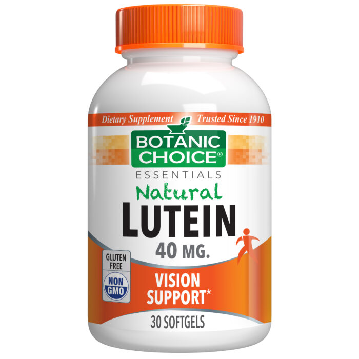 Botanic Choice Natural Lutein 40 mg - 30 Softgels