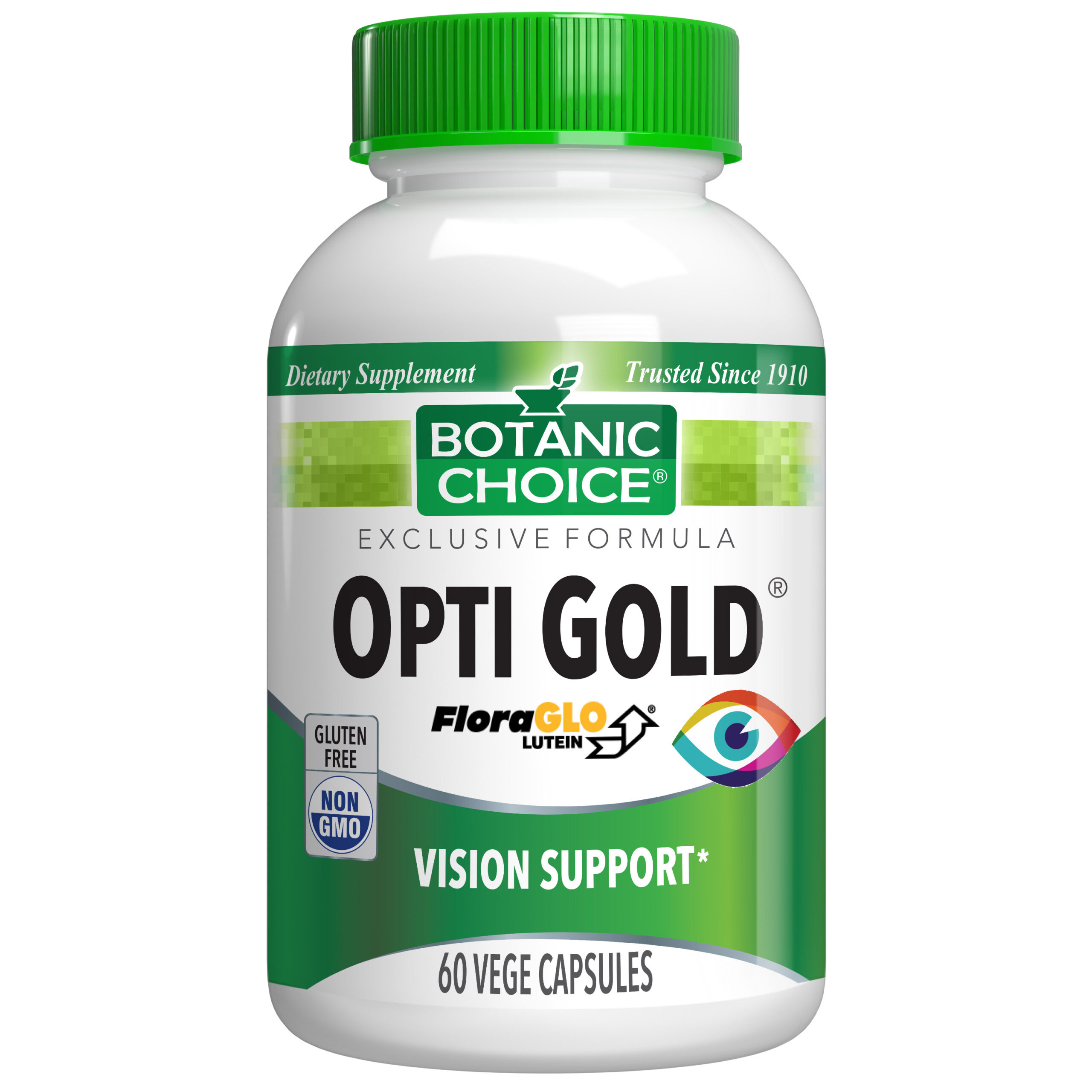 Botanic Choice Opti Gold® Vision & Eye Health Supplement - 60 Vegetarian Capsules