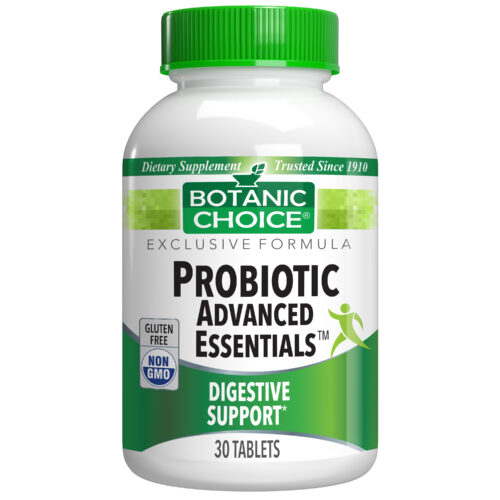 Botanic Choice Probiotic Advanced Essentials™ - Digestive Support Supplement - 30 Tablets