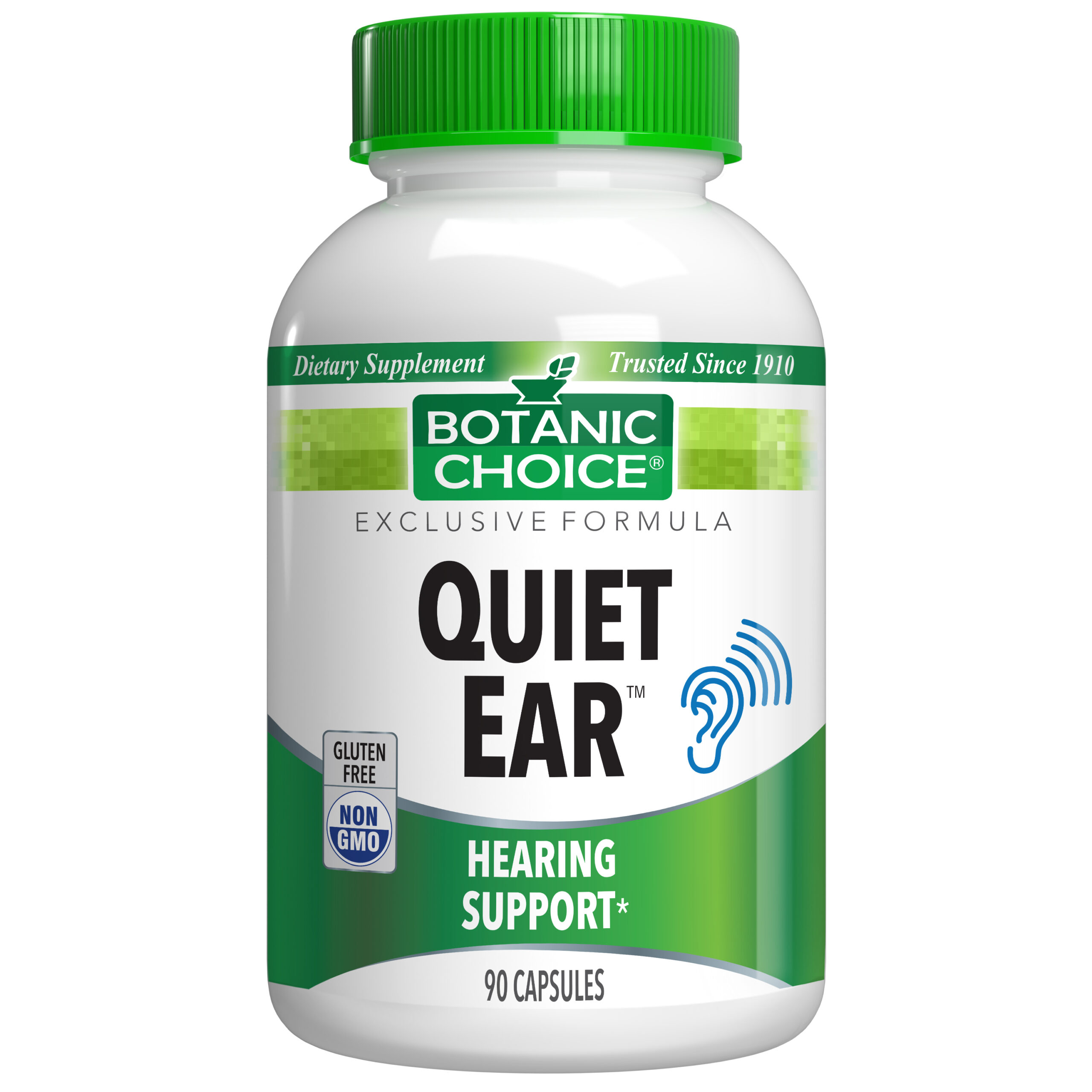 Botanic Choice Quiet Ear™ - Nutritional Hearing Support Supplement - 90 Capsules