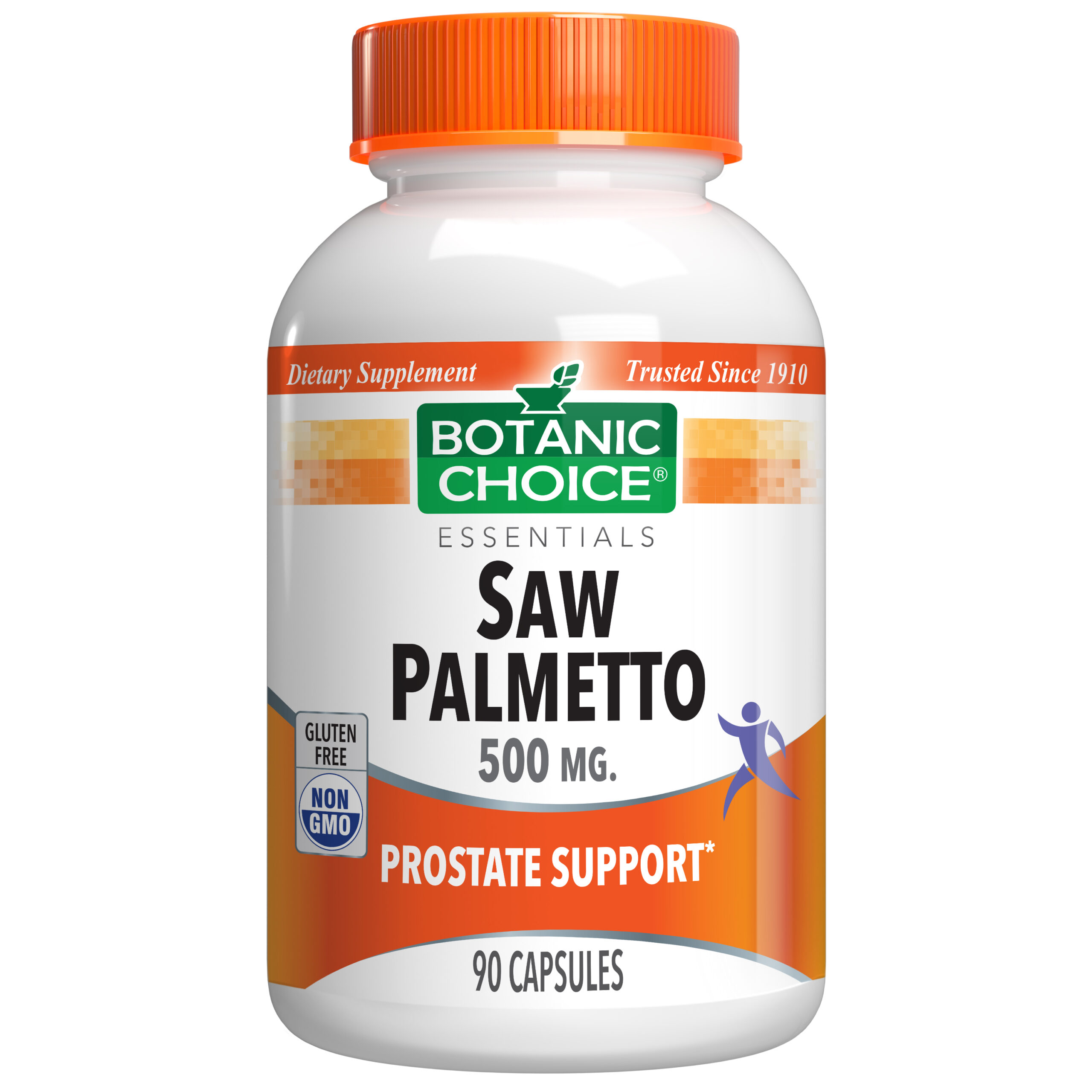 Botanic Choice Saw Palmetto 500 mg - Prostate Support Supplement - 90 Capsules