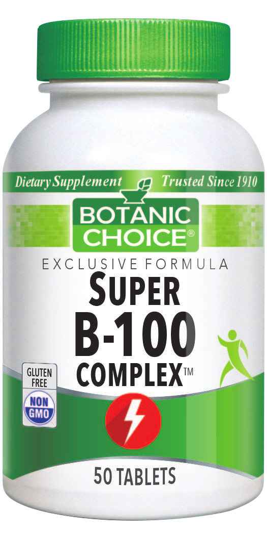 Botanic Choice Super B-100 Complex™ - 50 Tablets