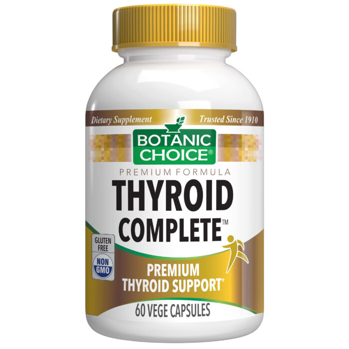 Botanic Choice Thyroid Complete™ - Thyroid Health Support Supplement - 60 Vegetarian Capsules