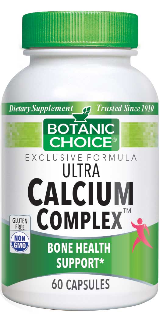 Botanic Choice Ultra Calcium Complex™ - Bone Health Supplement - 60 Capsules