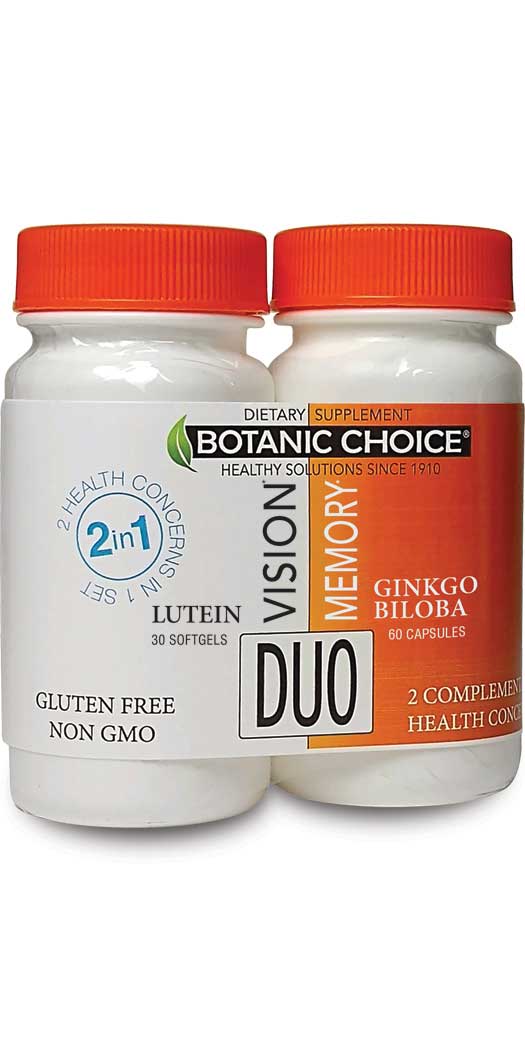 Botanic Choice Vision & Memory Duo - 1 Month