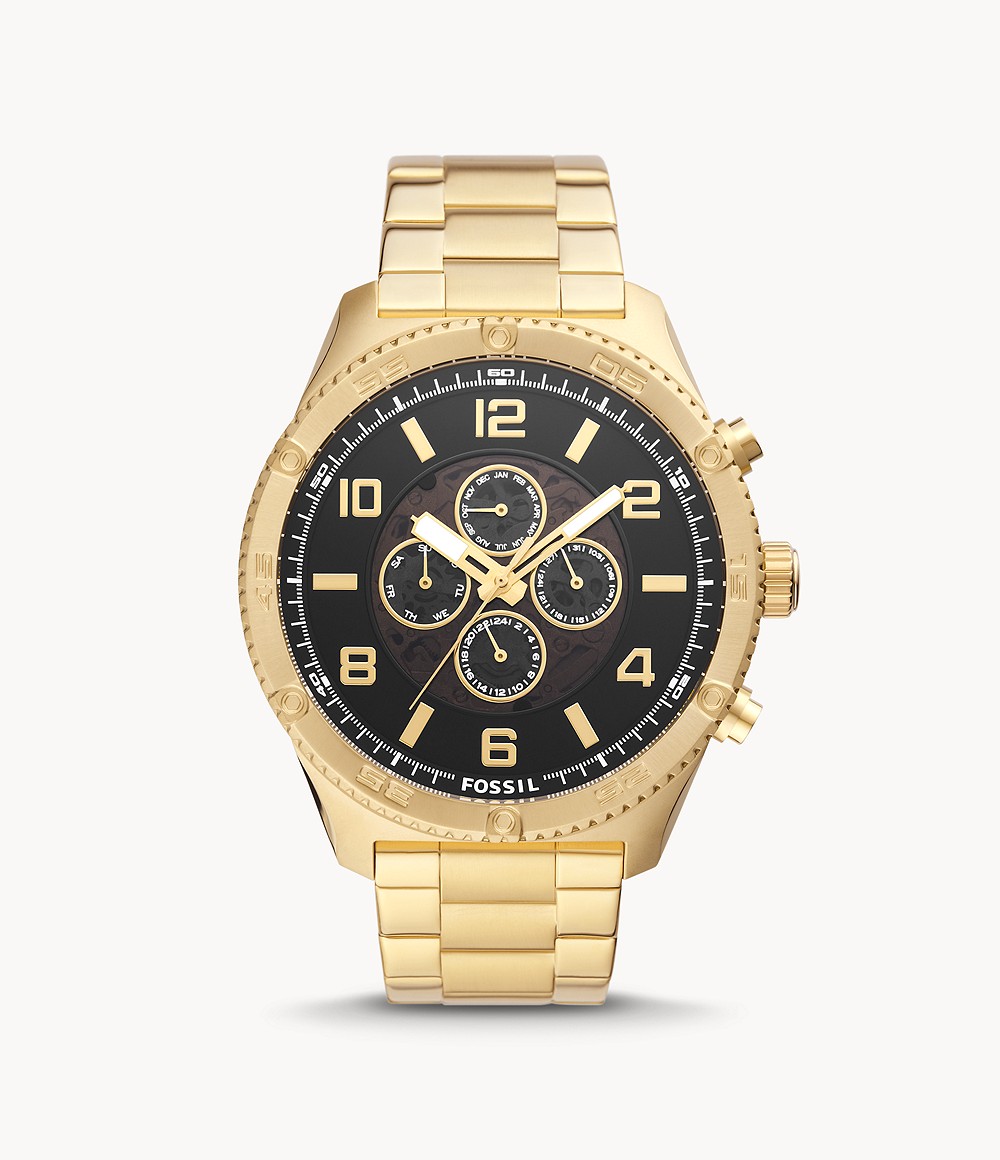 Brox Automatic Gold-Tone Stainless Steel Watch