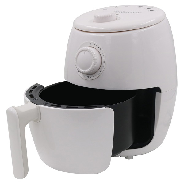 EAF180-WHITE 1.8 qt. 800W Countertop Electric Air Fryer with Timer, White