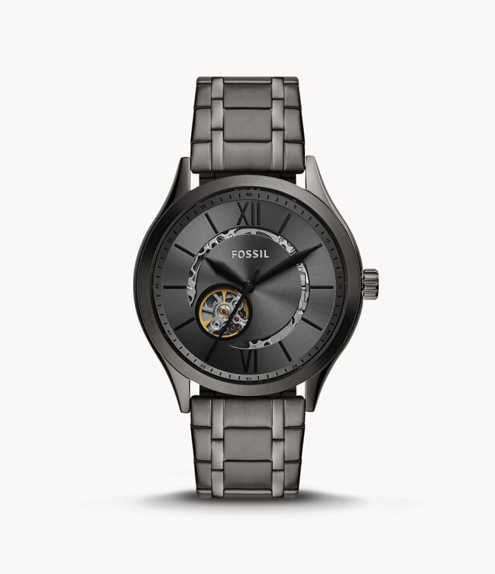 Fenmore Automatic Gunmetal Stainless Steel Watch