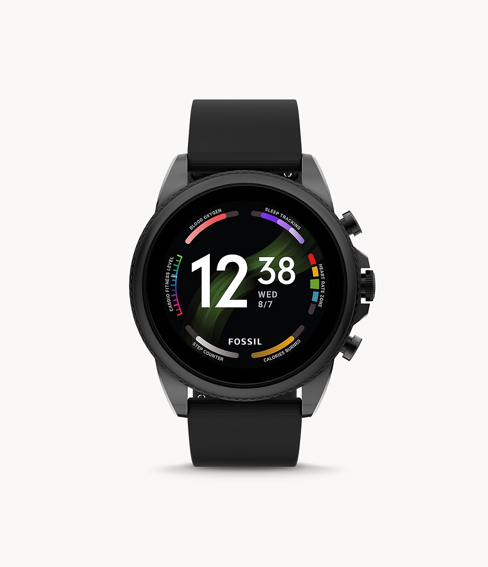 Gen 6 Smartwatch Black Silicone