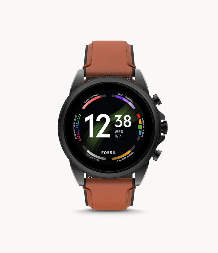 Gen 6 Smartwatch Brown Leather