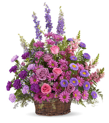 Gracious Lavender Sympathy Basket