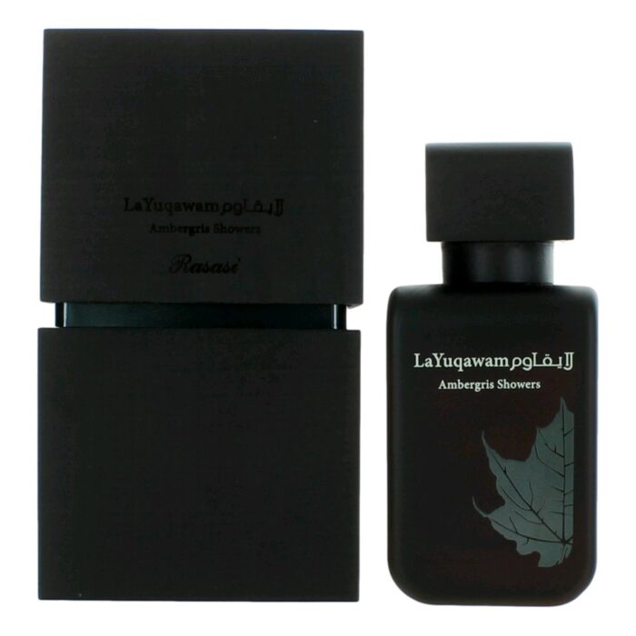 La Yuqawam Ambergris Showers by Rasasi, 2.5 oz EDP Spray for Men