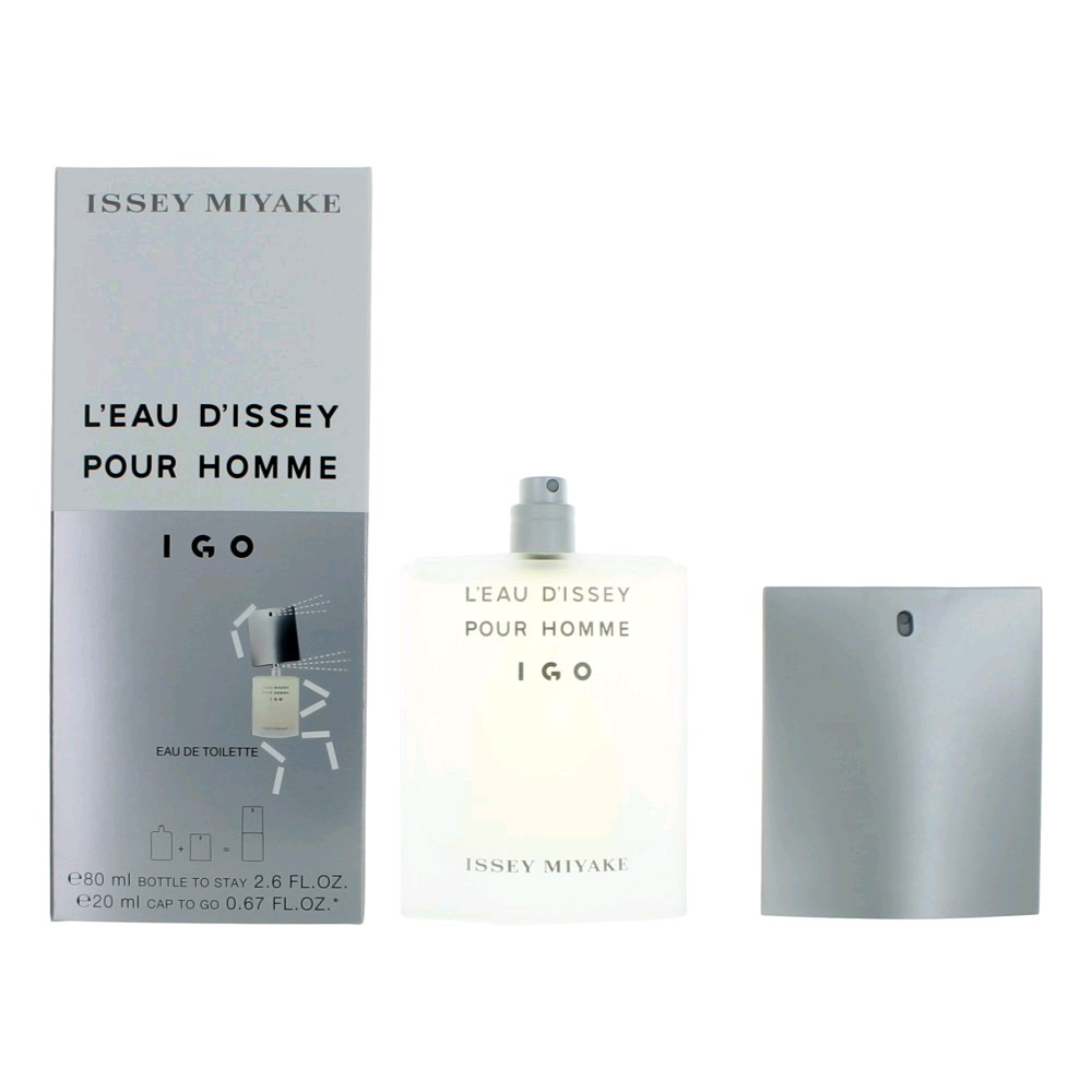 L'eau D'Issey Pour Homme by Issey Miyake I Go 2 Piece total 3.27oz men