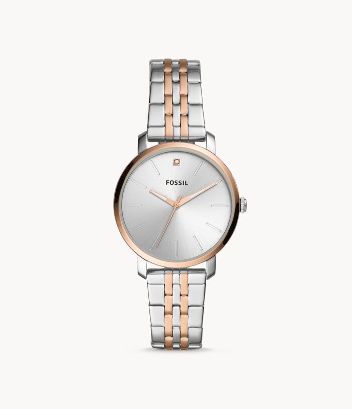 Lexie Luther Three-Hand Two-Tone Stainless Steel Watch jewelry