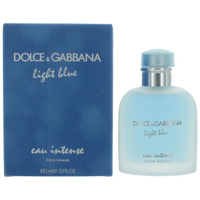 Light Blue Eau Intense by Dolce & Gabbana, 3.3 oz EDP Spray for Men