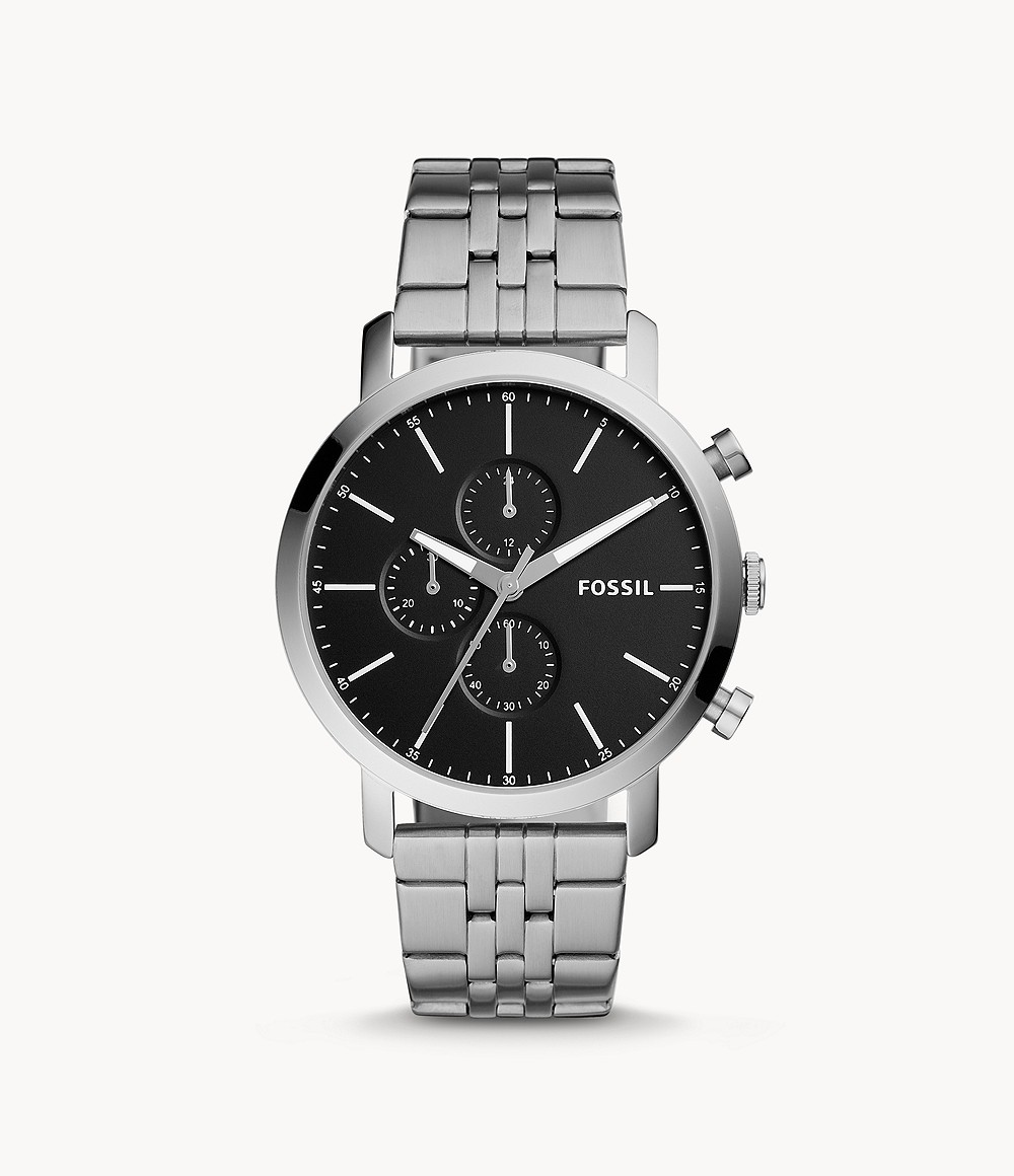 Luther Chronograph Stainless Steel Watch Jewelry