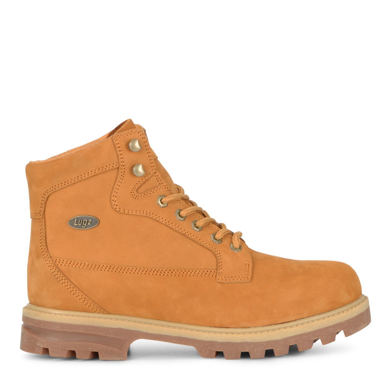 Men's Brigade Hi 6-Inch Boot (Choose Your Color: Golden Wheat/Cream/Gum, Choose Your Size: 10.0)