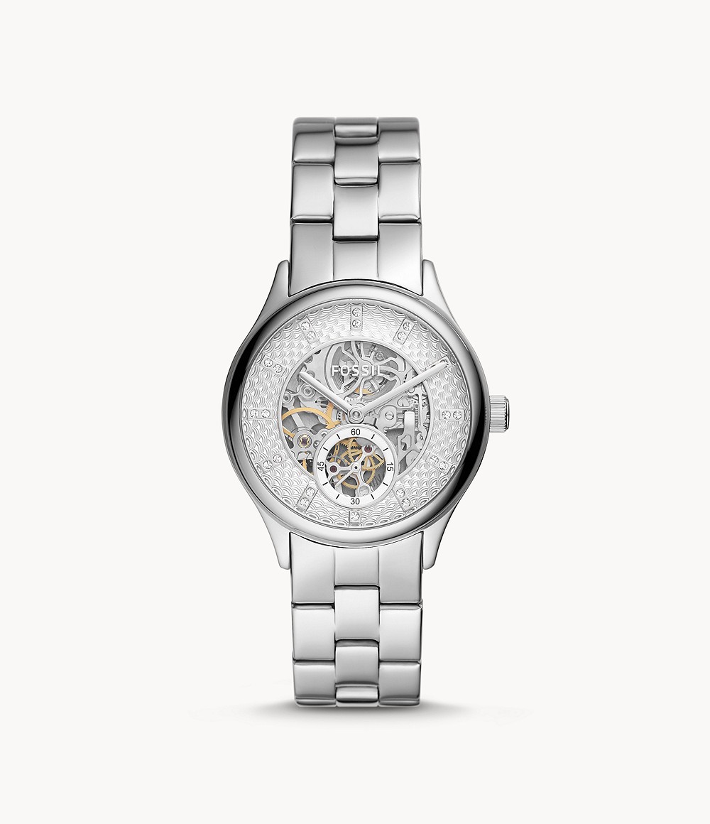 Modern Sophisticate Automatic Stainless Steel Watch