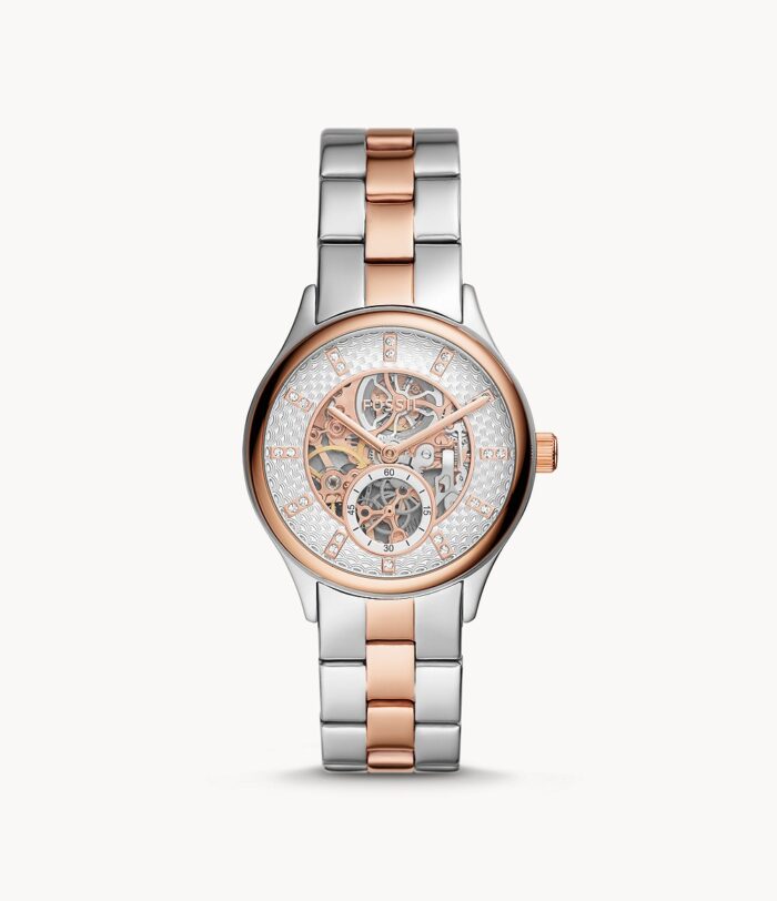 Modern Sophisticate Automatic Two-Tone Stainless Steel Watch