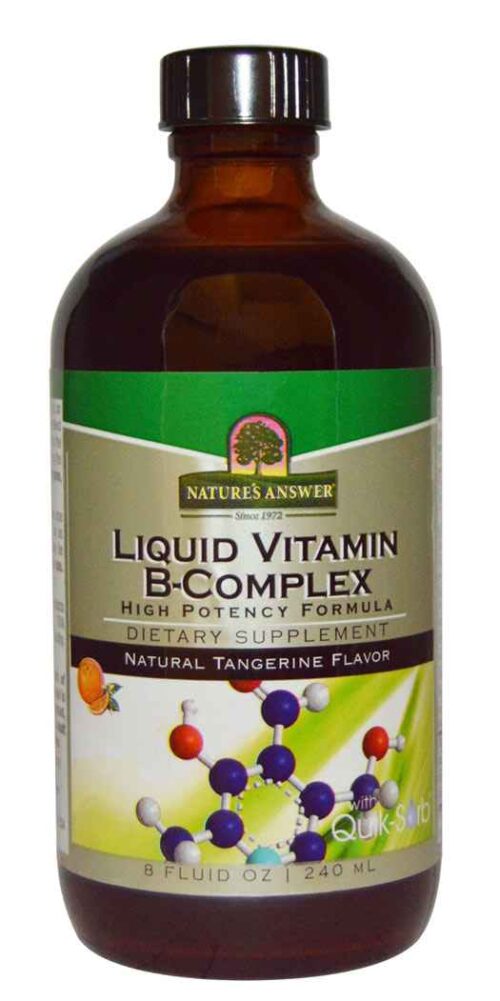Natures Answer Liquid Vitamin B-Complex - 8 Oz