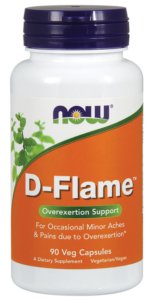 Now Foods D-Flame Vege Vegetarian Capsules - 90 Veg Vegetarian Capsules