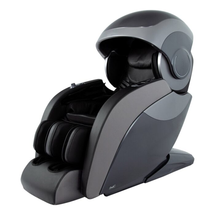 OS-4D Escape Massage Chair in Grew W/ Black