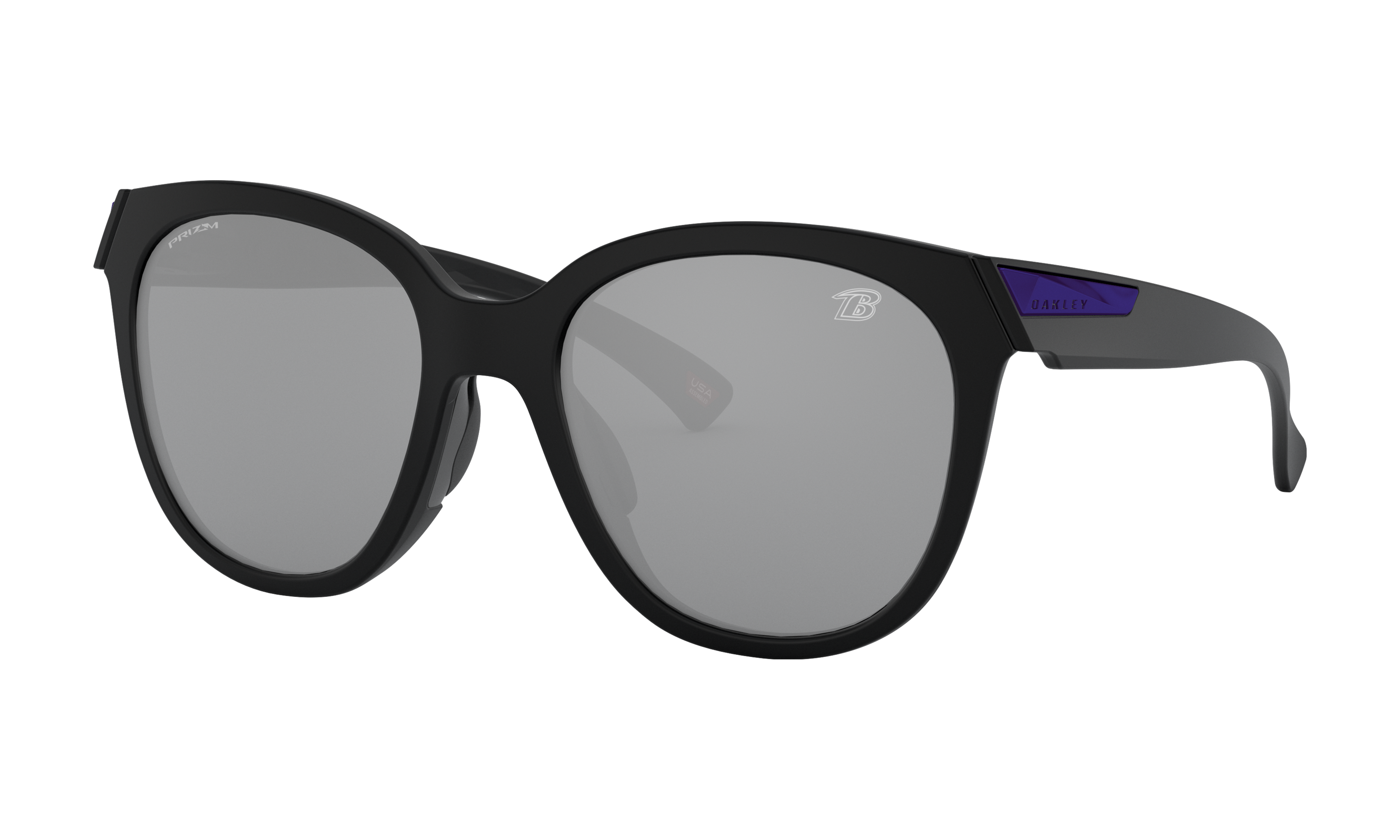 Oakley Women's Baltimore Ravens Low Key Sunglasses