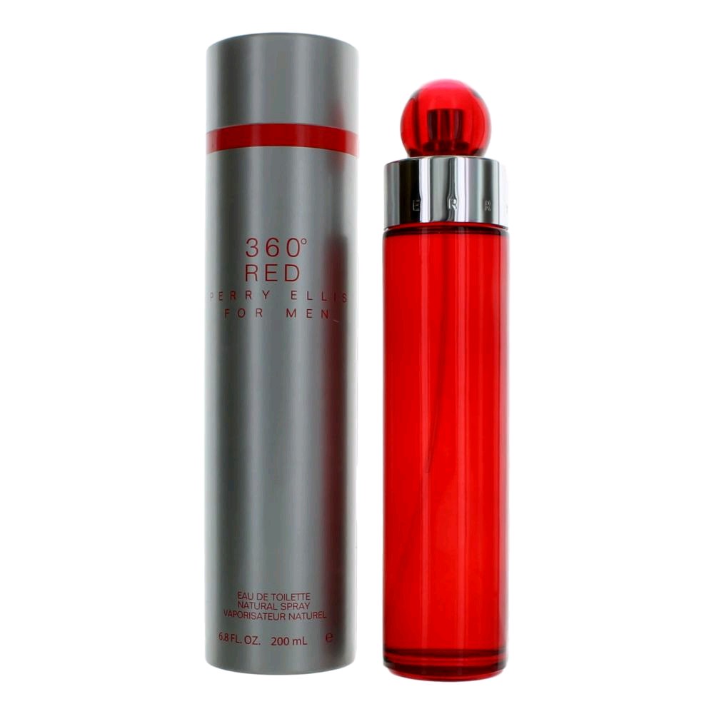 Perry Ellis 360 Red by Perry Ellis, 6.8 oz EDT Spray for Men