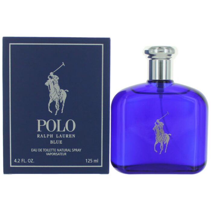 Polo Blue by Ralph Lauren, 4.2 oz EDT Spray for Men